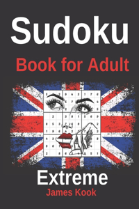 Sudoku Extreme - Book for adult -
