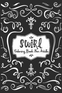 Swirl Coloring Book For Adults