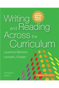Writing and Reading Across the Curriculum, MLA Update Edition