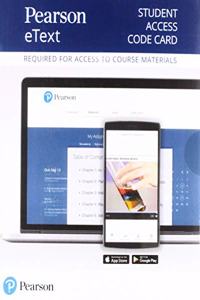 Pearson eText General, Organic, and Biological Chemistry -- Access Card