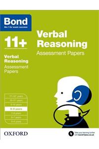 Bond 11+: Verbal Reasoning: Assessment Papers