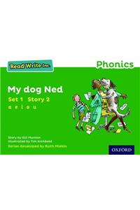 Read Write Inc. Phonics: Green Set 1 Storybook 2 My Dog Ned