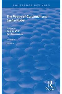 The Poetry of Cercamon and Jaufre Rudel