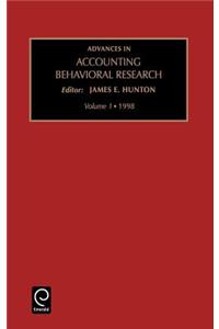 Advances in Accounting Behavioral Research