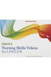 Davis's Nursing Skills Videos for LPN/LVN Streaming Access Card