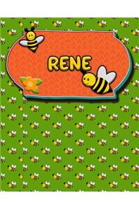 Handwriting Practice 120 Page Honey Bee Book Rene