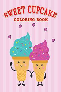 Sweet Cupcake Coloring Book