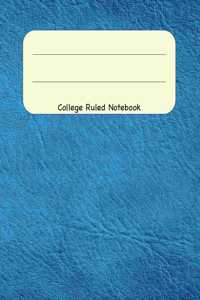 College Ruled Notebook