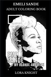 Emeli Sande Adult Coloring Book