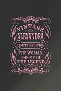 Vintage Alexandra Limited Edition the Women the Myth the Legend