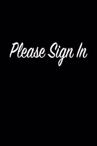 Please Sign in