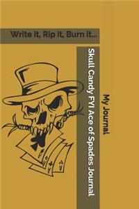 Skull Candy FYI Ace of Spades Journal