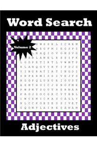 Word Search Adjectives