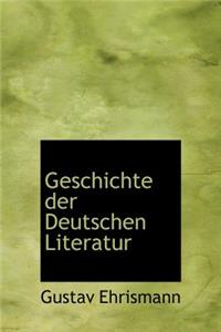 Geschichte Der Deutschen Literatur