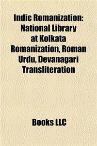 Indic Romanization