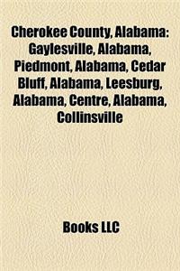 Cherokee County, Alabama
