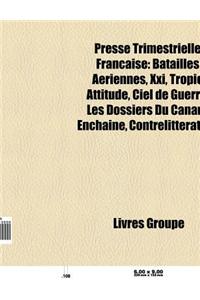 Presse Trimestrielle Francaise