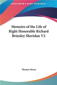 Memoirs of the Life of Right Honorable Richard Brinsley Sheridan V2