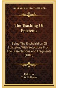 Teaching Of Epictetus