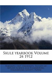 Skule Yearbook Volume 24 1912