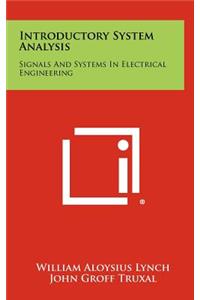 Introductory System Analysis