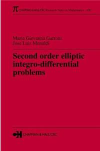 Second Order Elliptic Integro-Differential Problems