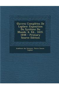 Uvres Completes de Laplace