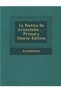 La Poetica De Aristoteles...