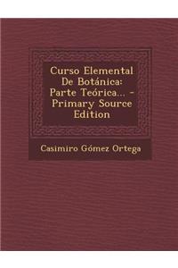 Curso Elemental de Botanica