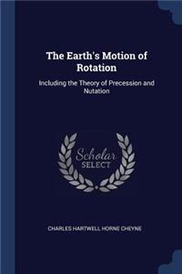 Earth's Motion of Rotation