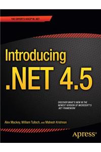 Introducing .Net 4.5