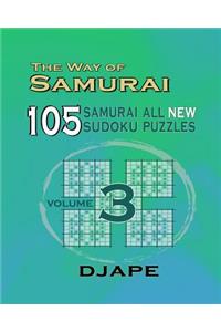 The Way Of Samurai 3: 105 Samurai All New Sudoku Puzzles