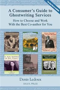 Consumer's Guide to Ghostwriting Services