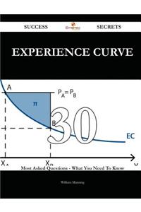 Experience Curve 30 Success Secrets - 30 Most Asked Questions on Experience Curve - What You Need to Know
