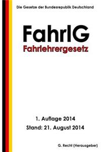 Fahrlehrergesetz - FahrlG