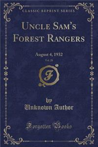 Uncle Sam's Forest Rangers, Vol. 28