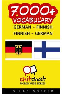 7000+ German - Finnish Finnish - German Vocabulary