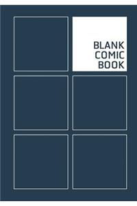 Blank Comic Book: Comic Panels / 7