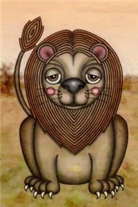 Such a Cute Lion Illustration Art Journal