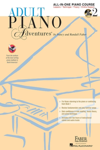Adult Piano Adventures All-In-One Lesson Book 2 (Book/Online Audio)