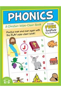 Phonics Christian Wipe-Clean Workbook