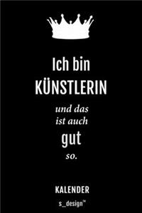 Kalender für Künstler / Künstlerin