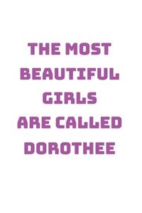 Dorothee Girl Woman Notebook