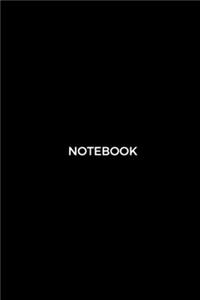 Unlined Notebook blank