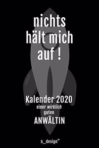 Kalender 2020 für Anwälte / Anwalt / Anwältin