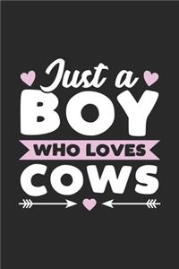 Just A Boy Who Loves Cows