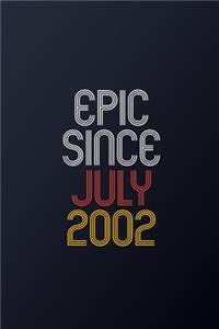 Epic Since July 2002
