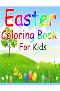 Easter Coloring Book for Kids
