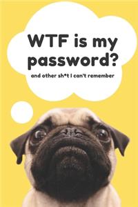 WTF is my Password Book and other Sh*t I can't remember