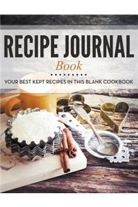 Recipe Journal Book